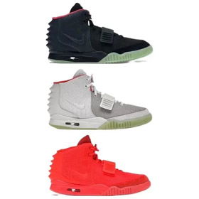 Nike Air Yeezy 2 nrg kanye west shock-absorbing high-top retro basketball shoes-2982  